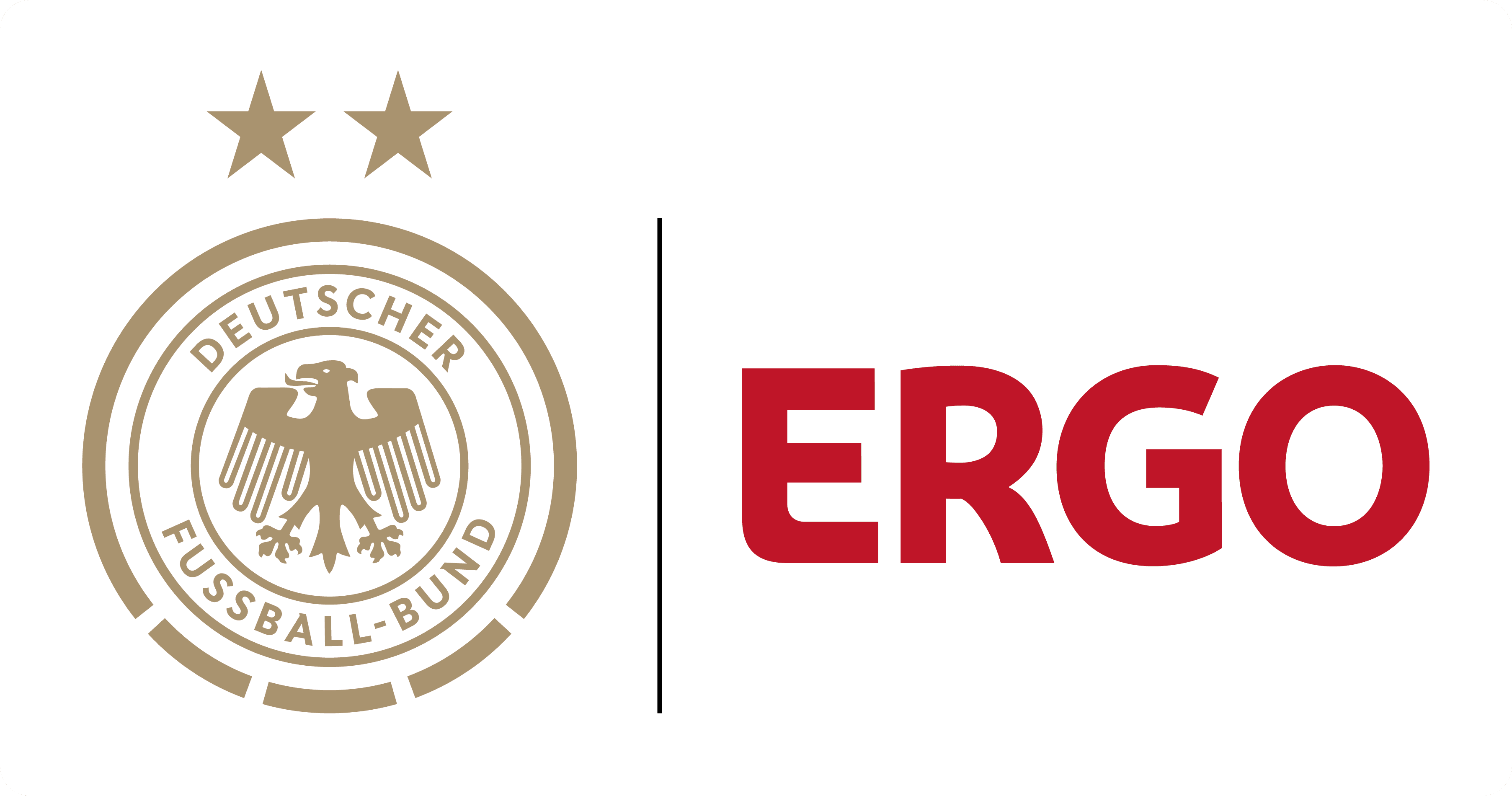 DFB und ERGO Logo nebeneinander.
